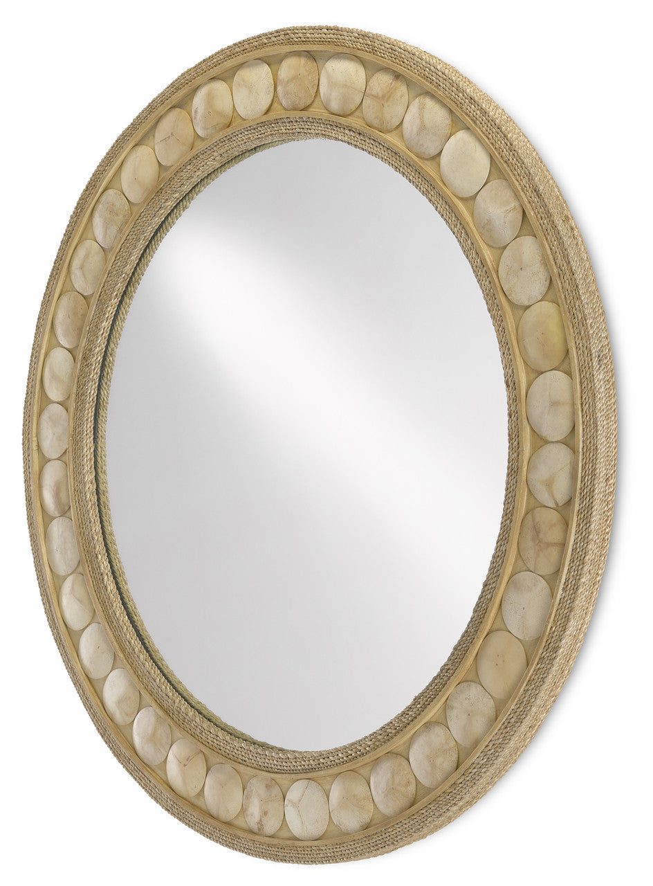 Currey & Co. Buko Round Mirror 1000-0098