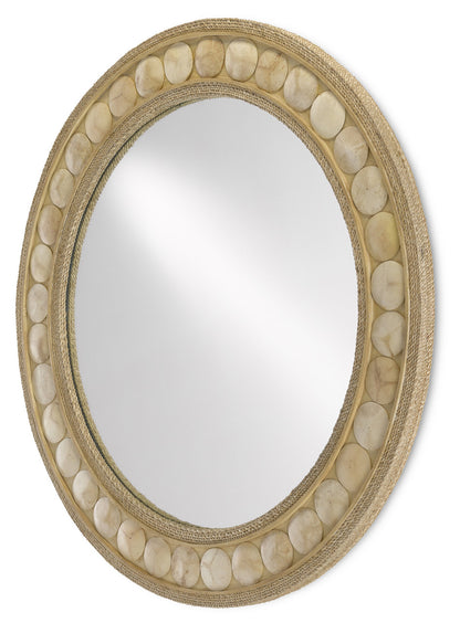 Currey & Co. Buko Round Mirror 1000-0098