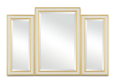 Currey & Co. Arden Ivory Vanity Mirror 1000-0105