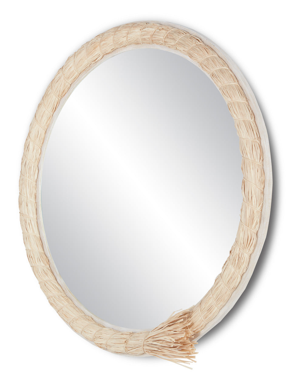 Currey & Co. Seychelles Round Mirror 1000-0113