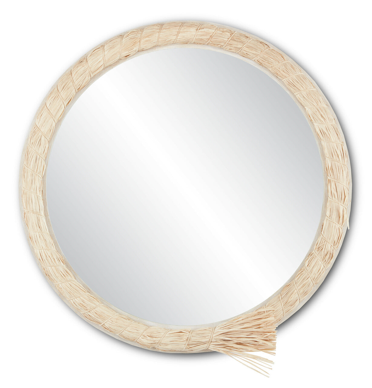 Currey & Co. Seychelles Round Mirror 1000-0113