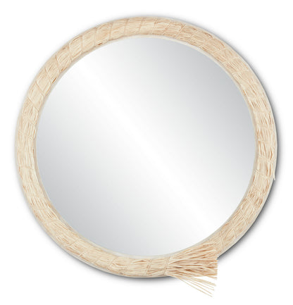 Currey & Co. Seychelles Round Mirror 1000-0113