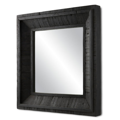 Currey & Co. Kanor Black Square Mirror 1000-0117