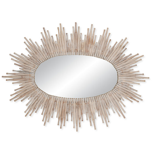 Currey & Co. Chadee Oval Mirror 1000-0118