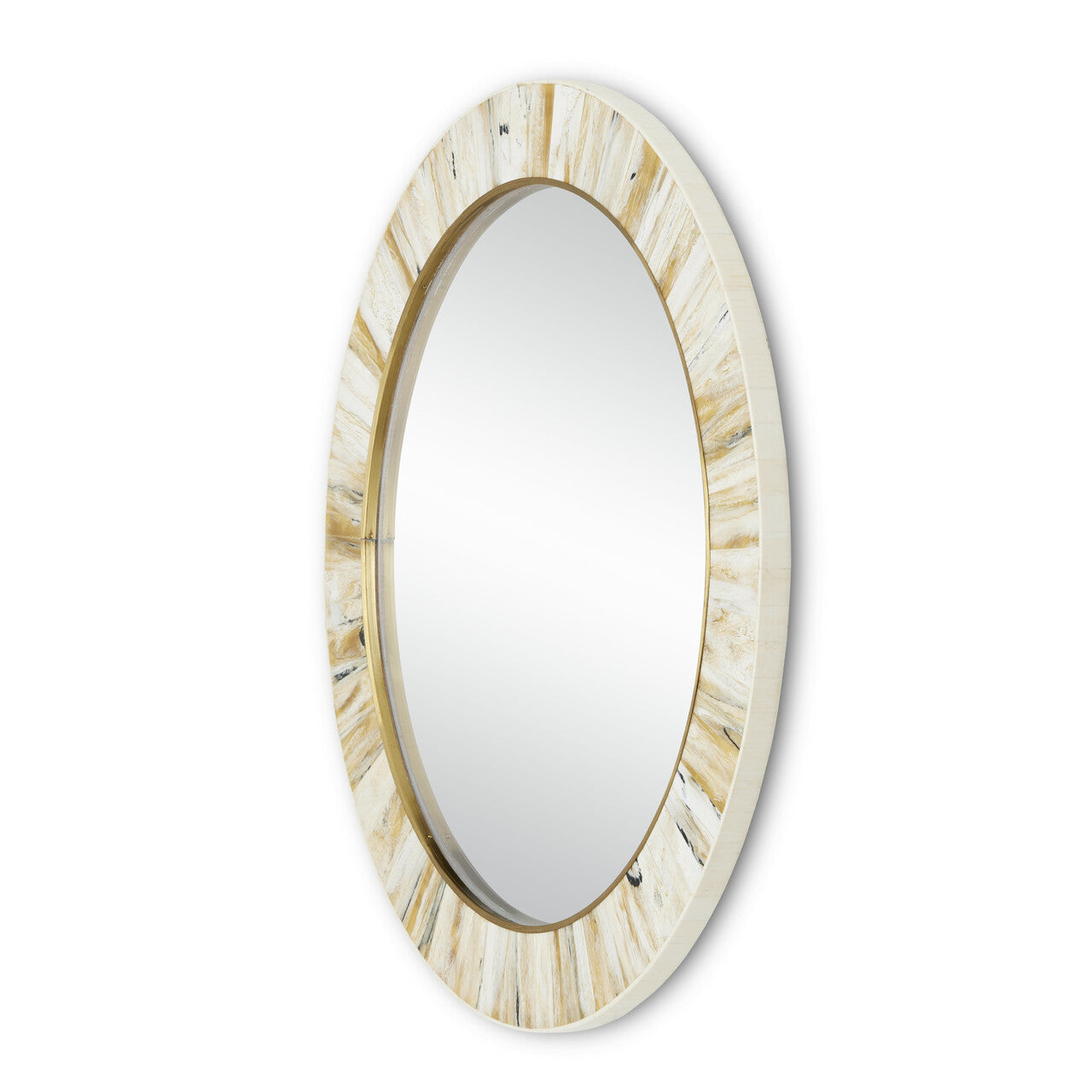 Currey & Co. Niva Round Mirror 1000-0121