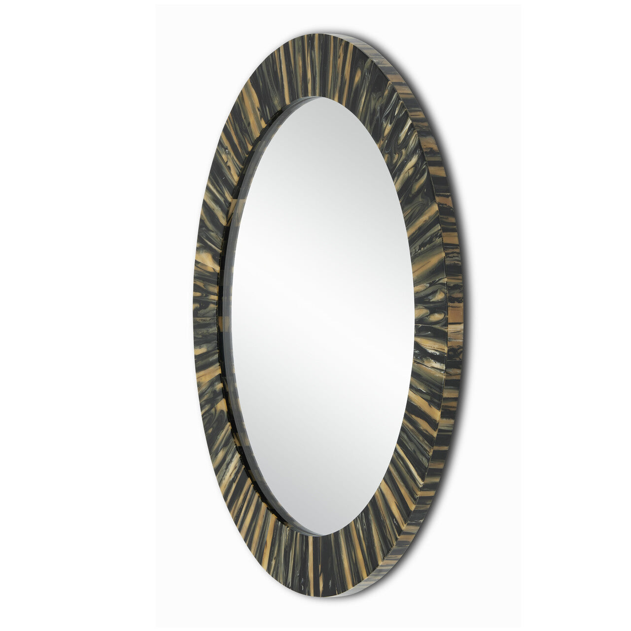 Currey & Co. Kuna Small Round Mirror 1000-0123