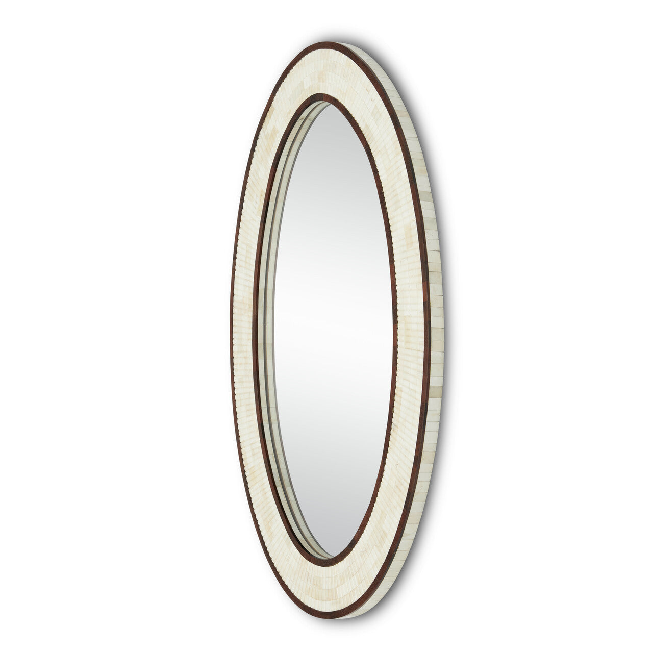 Currey & Co. Andar Oval Mirror 1000-0125