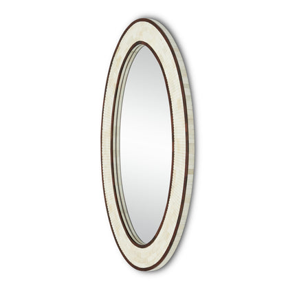 Currey & Co. Andar Oval Mirror 1000-0125