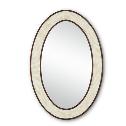 Currey & Co. Andar Oval Mirror 1000-0125