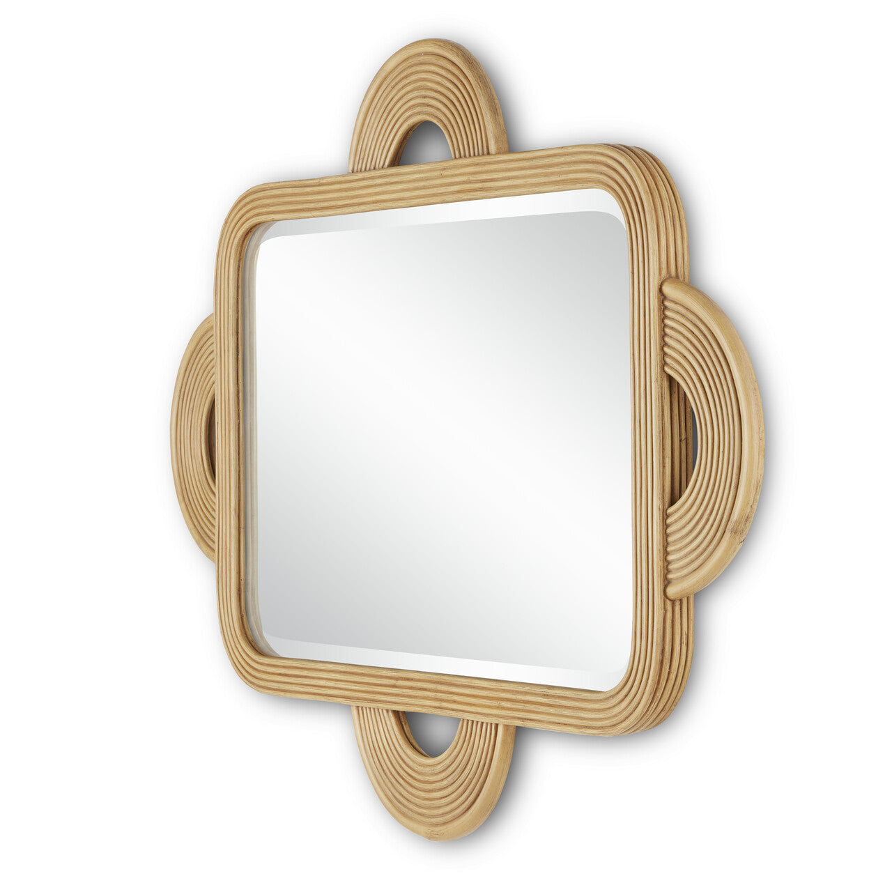 Currey & Co. Santos Sea Sand Rectangular Mirror 1000-0127