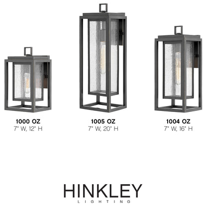 Hinkley Lighting Republic Small Wall Mount Lantern Oil Rubbed Bronze 1000OZ