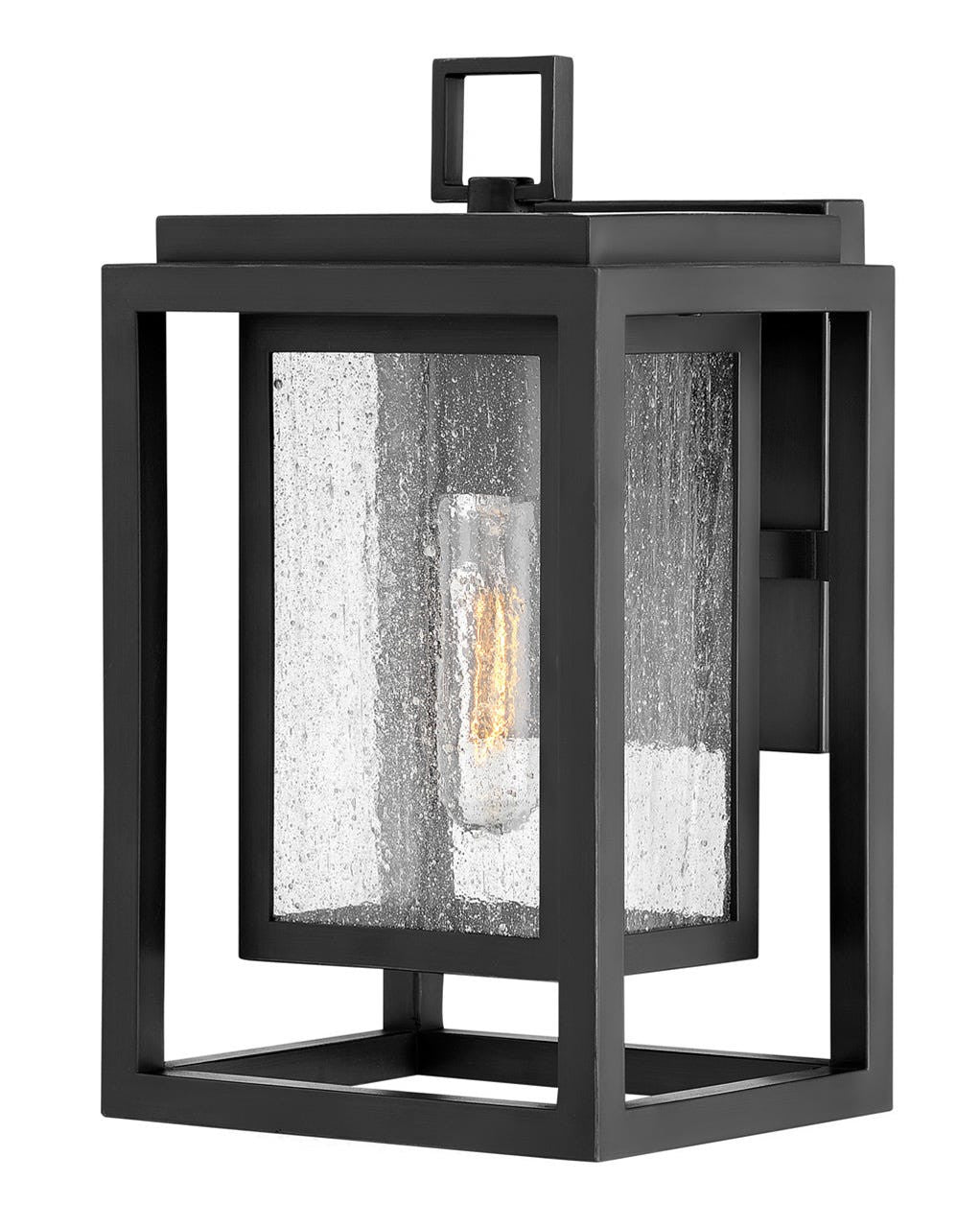 Hinkley Lighting Republic Small Wall Mount Lantern Black 1000BK