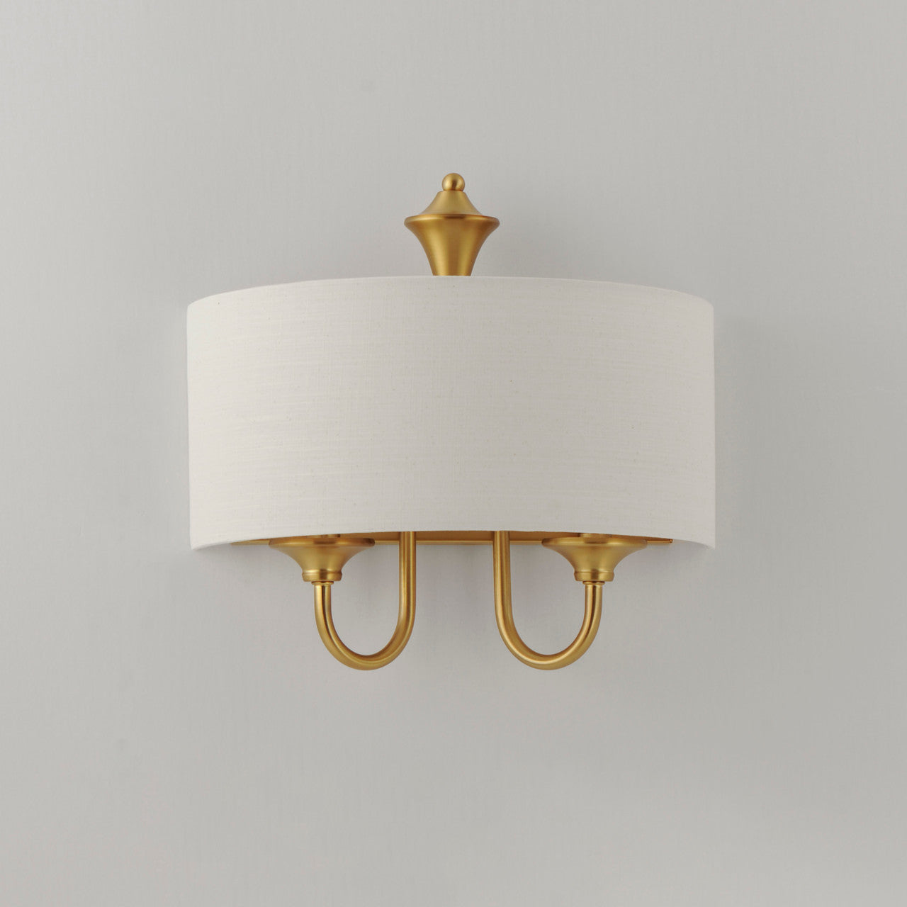 Maxim Bongo 1-Light Wall Sconce in Natural Aged Brass 10012OMNAB