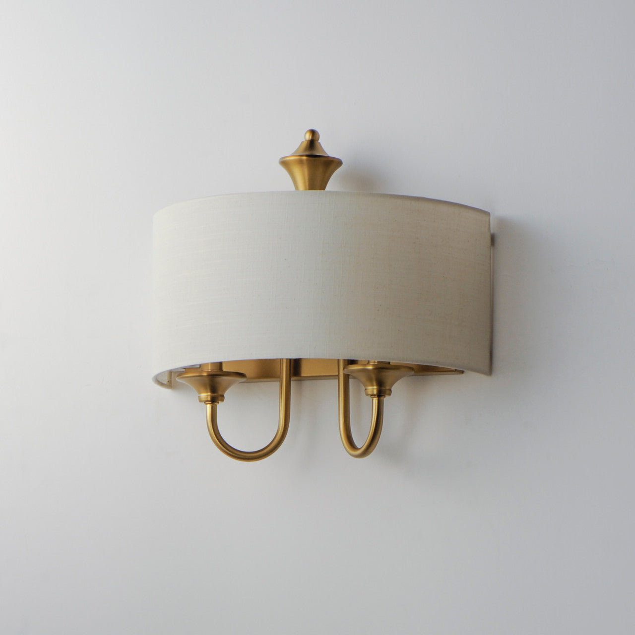 Maxim Bongo 1-Light Wall Sconce in Natural Aged Brass 10012OMNAB