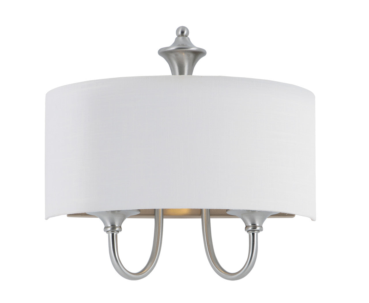 Maxim Bongo 1-Light Wall Sconce in Satin Nickel 10012WLSN