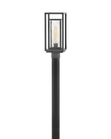 Hinkley Lighting Republic Medium Post Top or Pier Mount Lantern 12v Oil Rubbed Bronze Low Voltage 12V LED Bulb(s) Included 1001OZ-LV