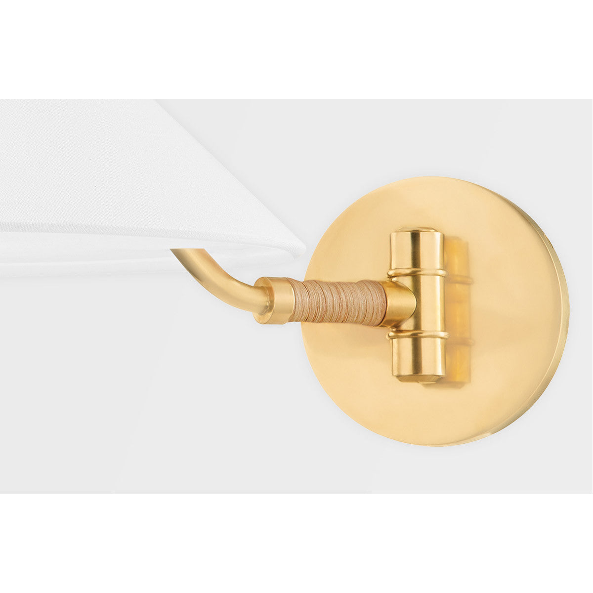 Hudson Valley Lighting Williamsburg Wall Sconce in Aged Brass 1002-AGB