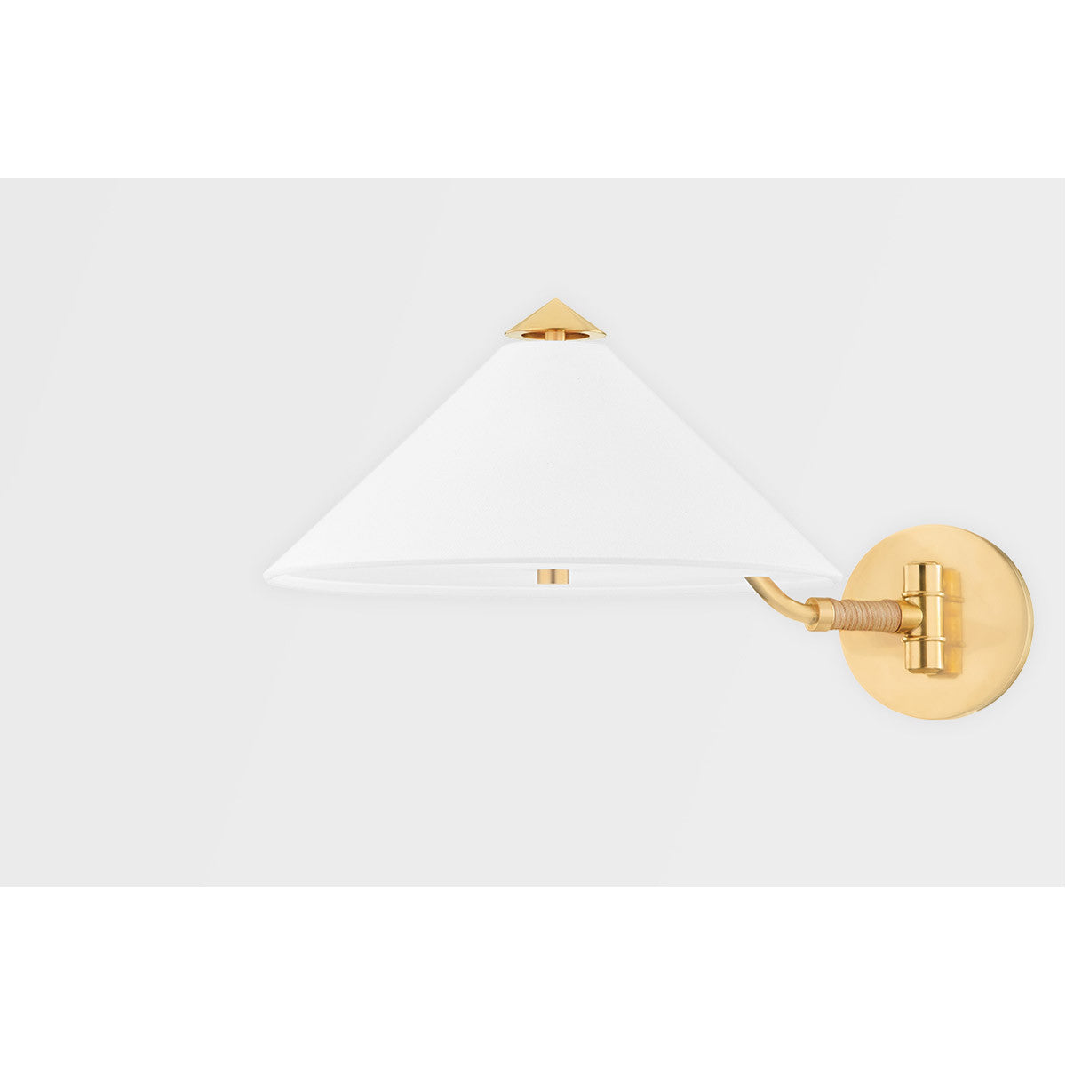 Hudson Valley Lighting Williamsburg Wall Sconce in Aged Brass 1002-AGB