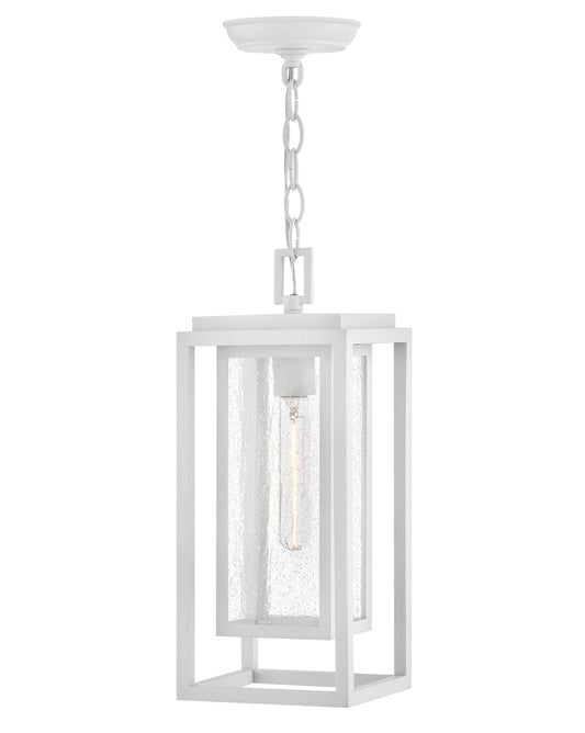 Hinkley Lighting Republic Medium Hanging Lantern Textured White 1002TW