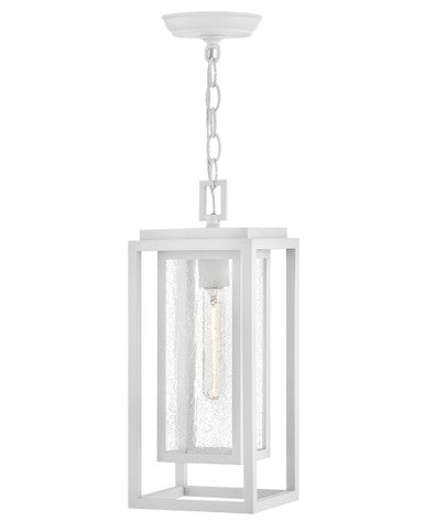 Hinkley Lighting Republic Medium Hanging Lantern Textured White 1002TW