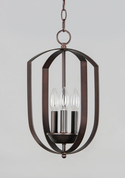 Maxim Provident 3-Light Chandelier in Oil Rubbed Bronze 10033OI