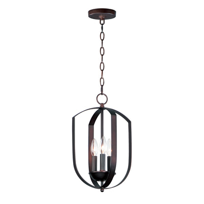 Maxim Provident 3-Light Chandelier in Oil Rubbed Bronze 10033OI