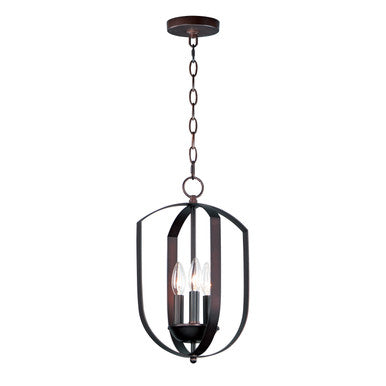 Maxim Provident 3-Light Chandelier in Oil Rubbed Bronze 10033OI