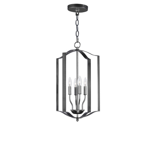 Maxim Provident 4-Light Chandelier in Black 10036BK