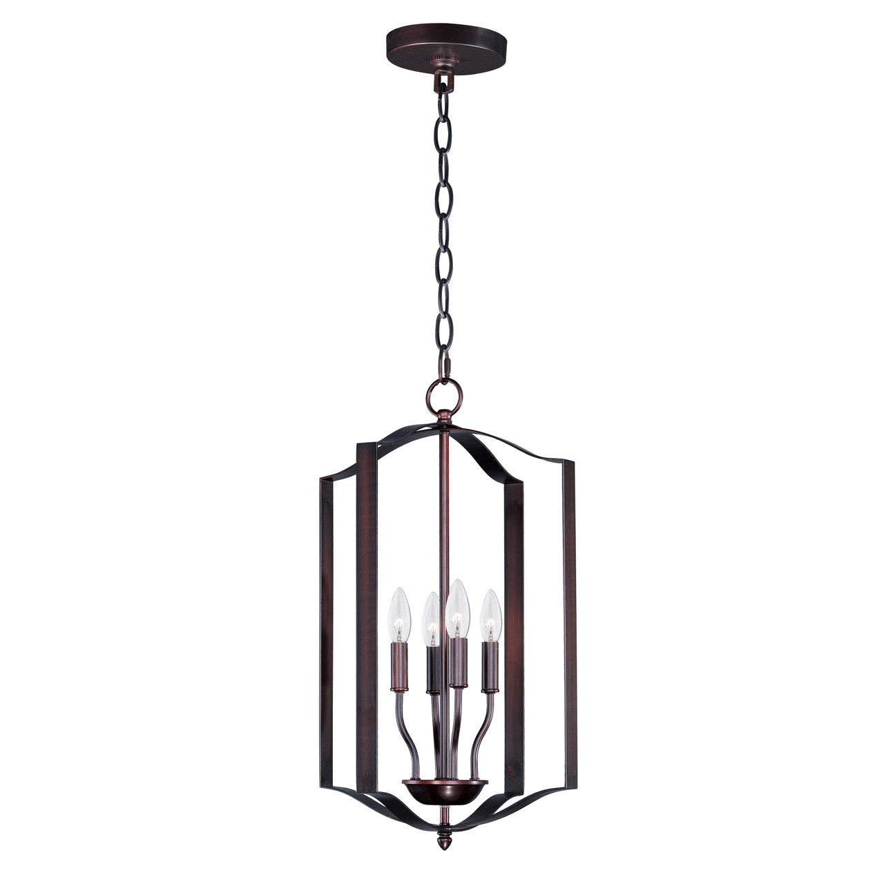 Maxim Provident 4-Light Chandelier in Oil Rubbed Bronze 10036OI