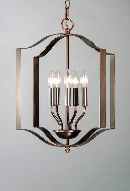 Maxim Provident 5-Light Chandelier in Oil Rubbed Bronze 10037OI