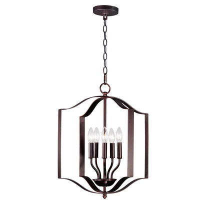 Maxim Provident 5-Light Chandelier in Oil Rubbed Bronze 10037OI