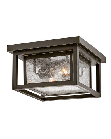 Hinkley Lighting Republic Medium Flush Mount in Oil Rubbed Bronze 1003OZ