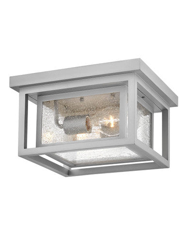 Hinkley Lighting Republic Medium Flush Mount in Satin Nickel 1003SI