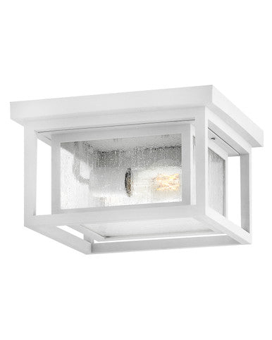 Hinkley Lighting Republic Small Flush Mount Textured White 1003TW