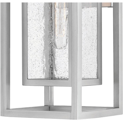 Hinkley Lighting Republic Medium Wall Mount Lantern Satin Nickel 1004SI