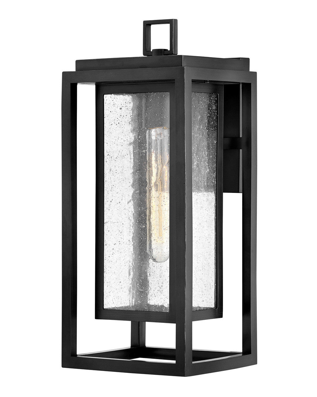 Hinkley Lighting Republic Medium Wall Mount Lantern Black LED Bulb(s) Included 1004BK-LL