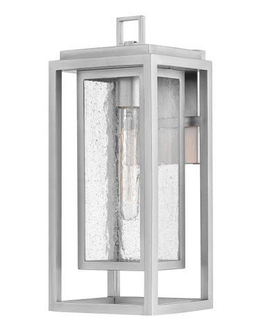 Hinkley Lighting Republic Medium Wall Mount Lantern Satin Nickel 1004SI