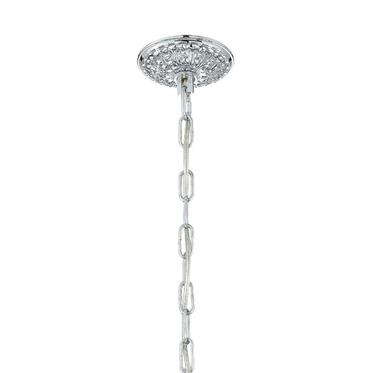 Crystorama Traditional Crystal 5 Light Spectra Crystal Polished Chrome Chandelier 1005-CH-CL-SAQ