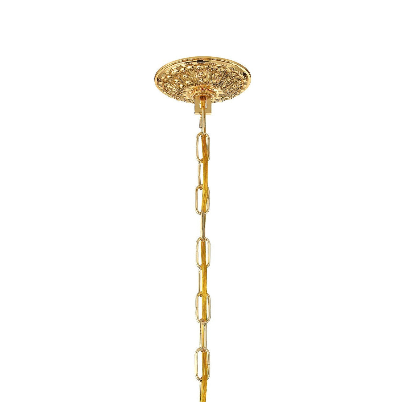 Crystorama Traditional Crystal 5 Light Spectra Crystal Polished Brass Chandelier 1005-PB-CL-SAQ