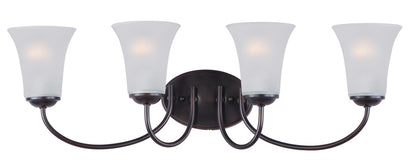 Maxim Logan 4-Light Bath Vanity in Oil Rubbed Bronze 10054FTOI