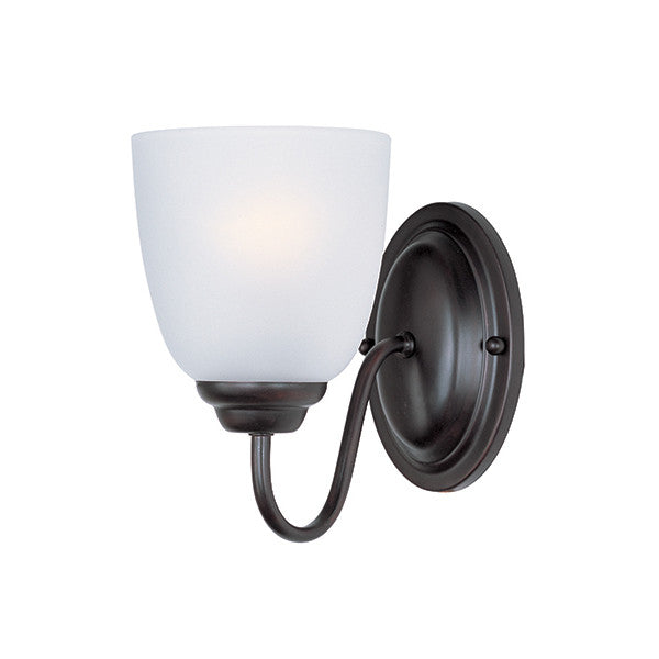 Maxim Stefan 1-Light Wall Sconce in Black 10071FTBK