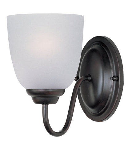 Maxim Stefan 1-Light Wall Sconce in Oil Rubbed Bronze 10071FTOI