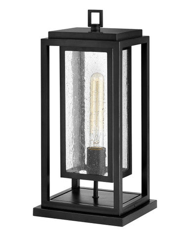 Hinkley Lighting Republic Medium Pier Mount Lantern Black 1007BK