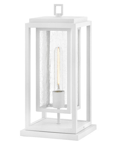 Hinkley Lighting Republic Medium Pier Mount Lantern Textured White¬¨‚Ä†Low Voltage Bulb(s) Included¬¨‚Ä† 1007TW-LV