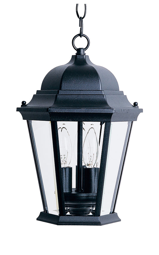 Maxim Westlake Cast 3-Light Outdoor Hanging Lantern in Black 1009BK