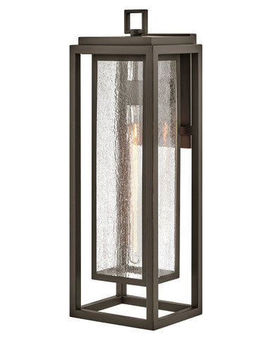 Hinkley Lighting Republic Large Wall Mount Lantern Oil Rubbed Bronze 1009OZ