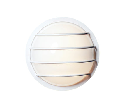 Maxim Bulwark 1-Light Outdoor Wall Sconce in White 10112FTWT