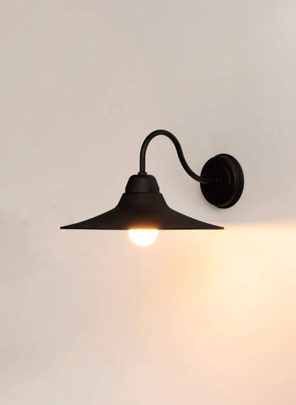 Maxim Dockside 1-Light Outdoor Wall Sconce in Black 10114BK