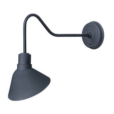 Maxim Signlite 1-Light Outdoor Wall Sconce in Black 10116BK