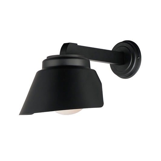 Maxim Habit Outdoor Wall Sconce in Black 10117SWBK